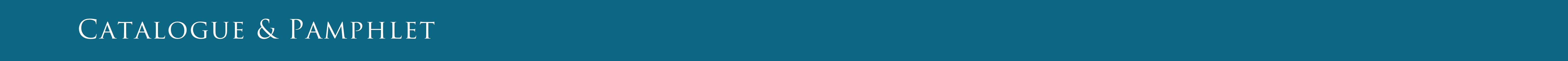 Catalogue&panphlet